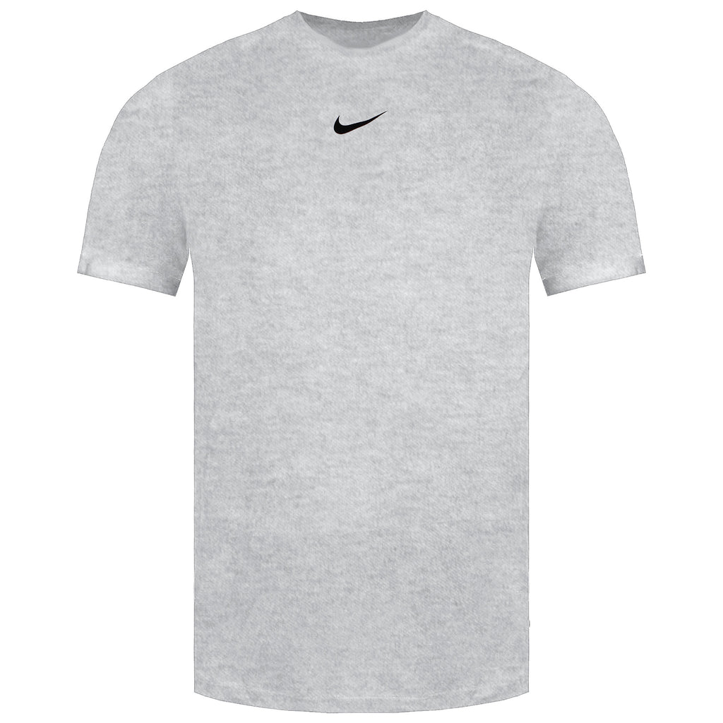 Nike Short Sleeve Crew Neck Light Grey Plain Mens T-Shirt 722286 051