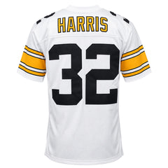 Mitchell & Ness NFL Pittsburgh Stellers #32 Harris Mens White Jersey