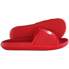 Lacoste Croco SLide 119 3 CMA Mens Red Sliders