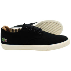 Lacoste Esparre 219 1 CMA Mens Black Plimsolls