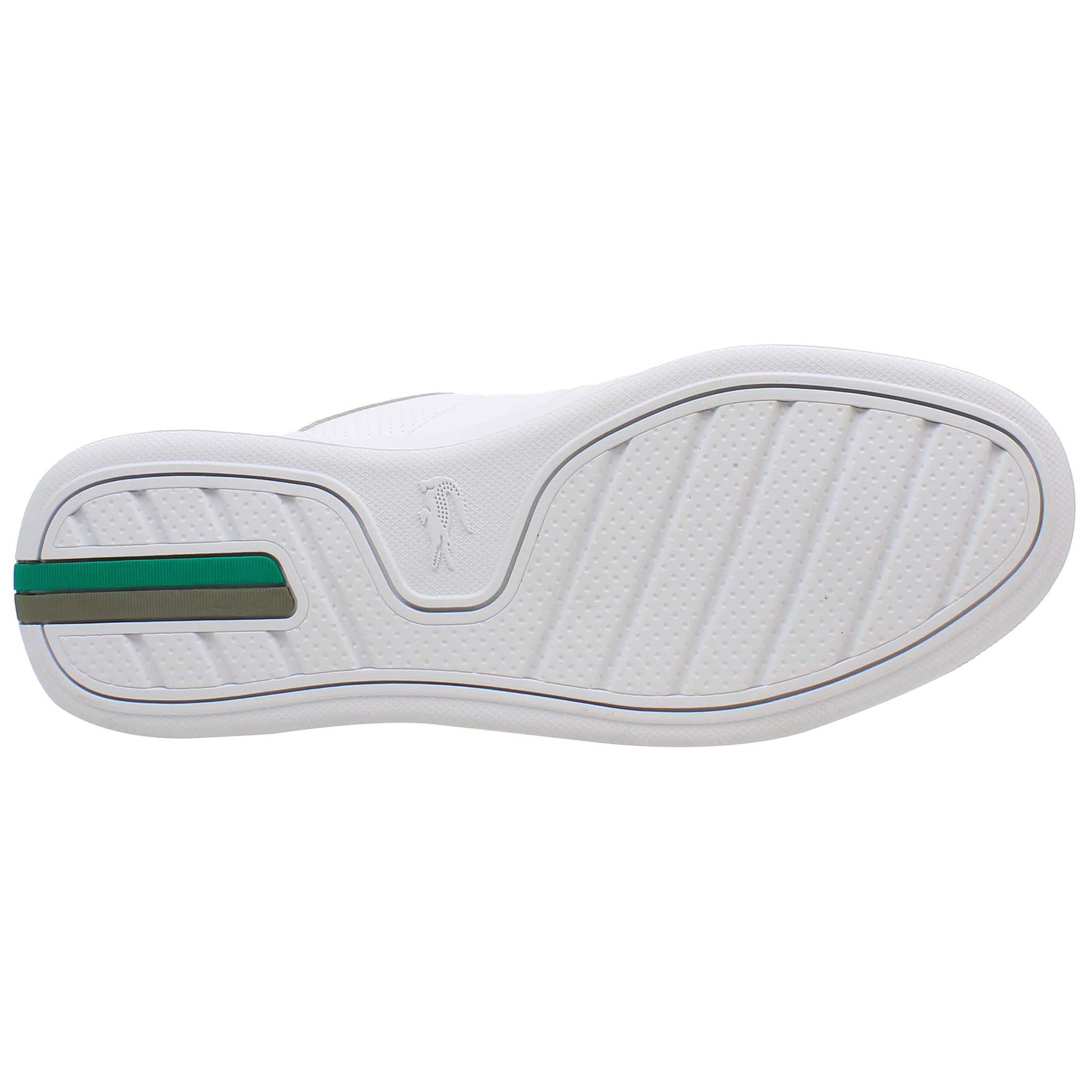 Lacoste Novas 219 1 SMA WH Mens White Trainers