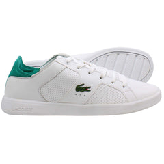 Lacoste Novas 219 1 SMA WH Mens White Trainers