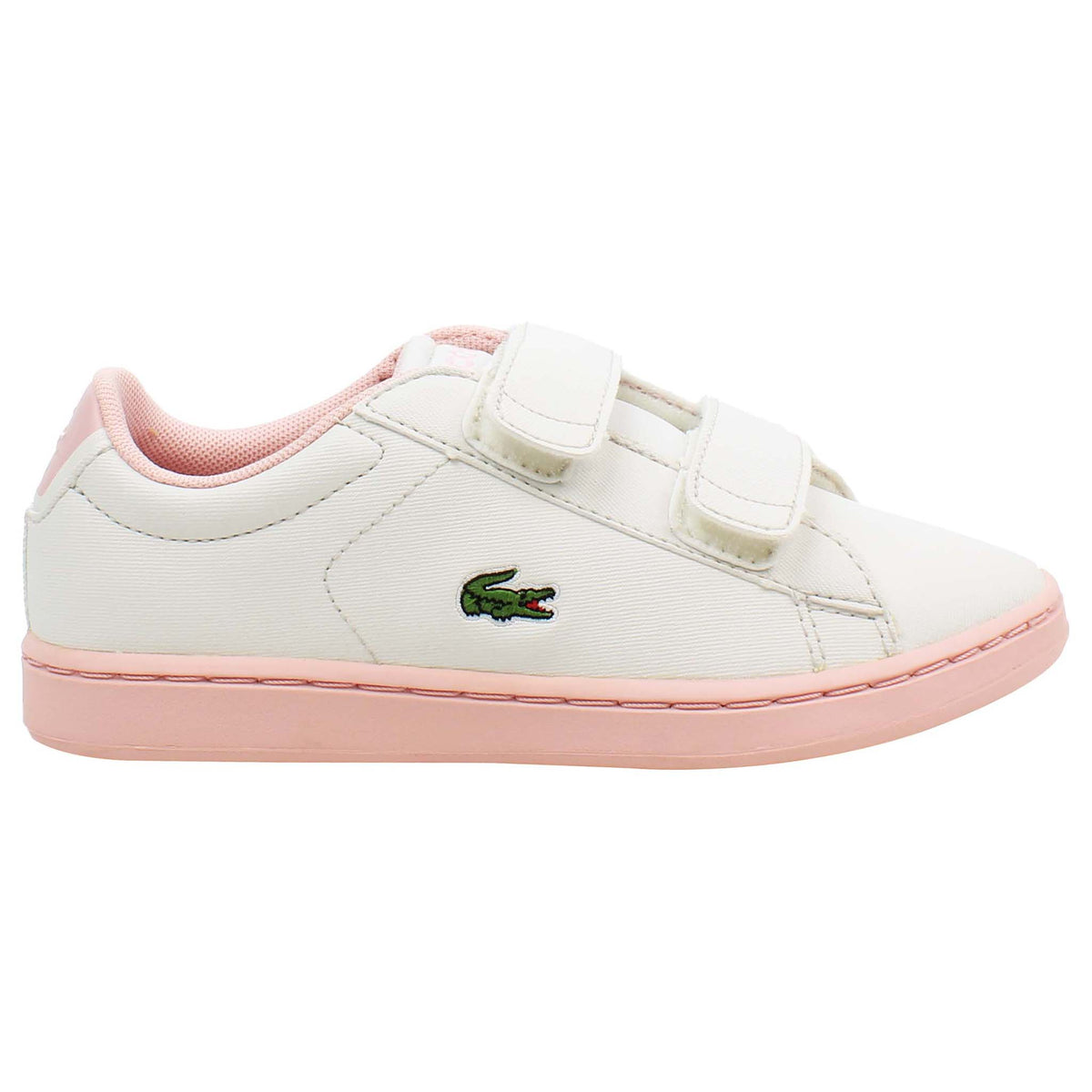 Lacoste Carnaby Evo Kids White Trainers