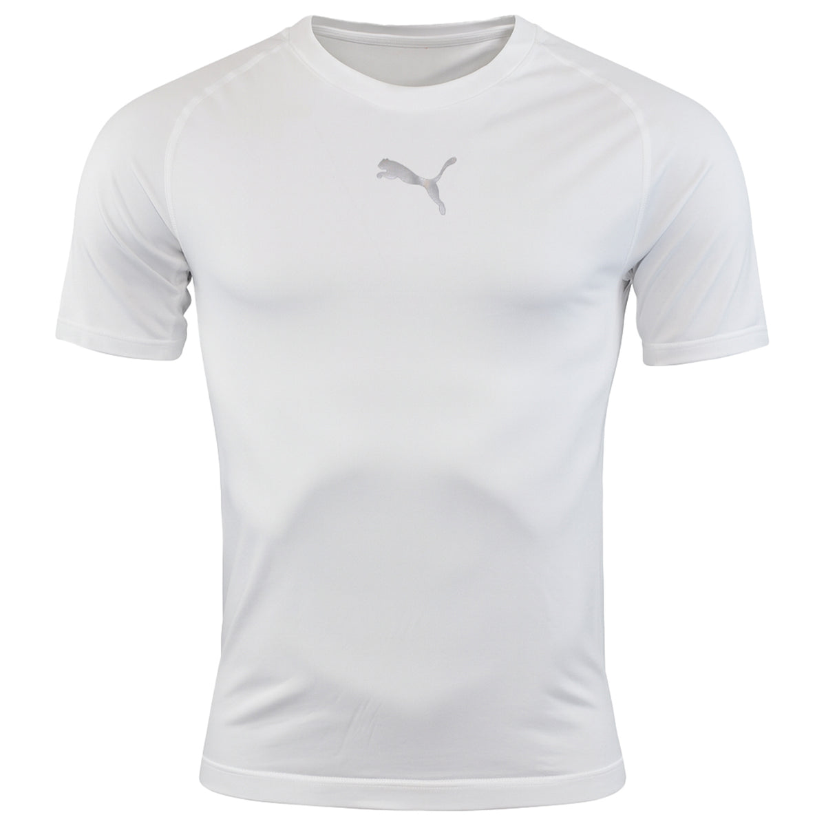 Puma Bodywear Mens White Baselayer Top