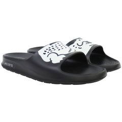 Lacoste Croco 2.0 0721 2 CMA Mens Black Sliders