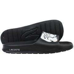 Lacoste Croco 2.0 0721 2 CMA Mens Black Sliders