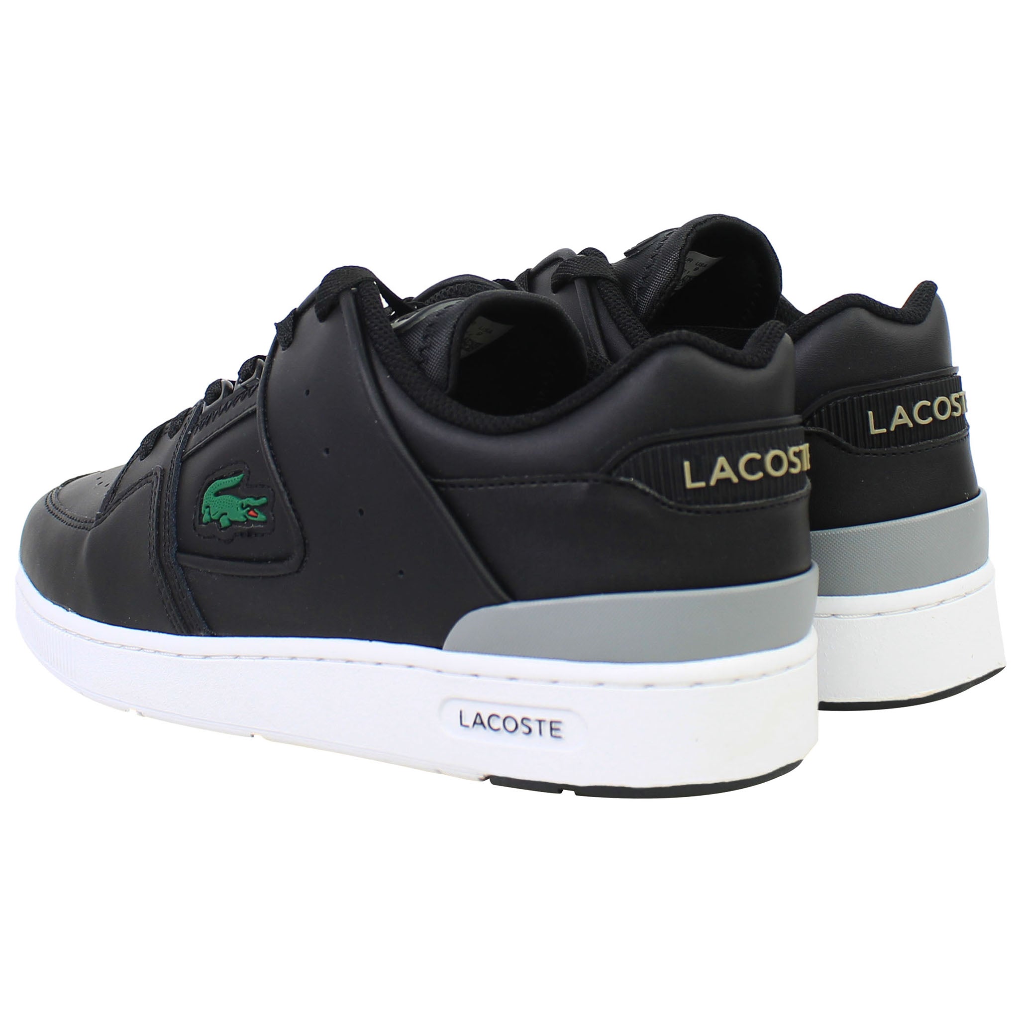 Lacoste Court Cage 0721 1 SMA Mens Black Trainers