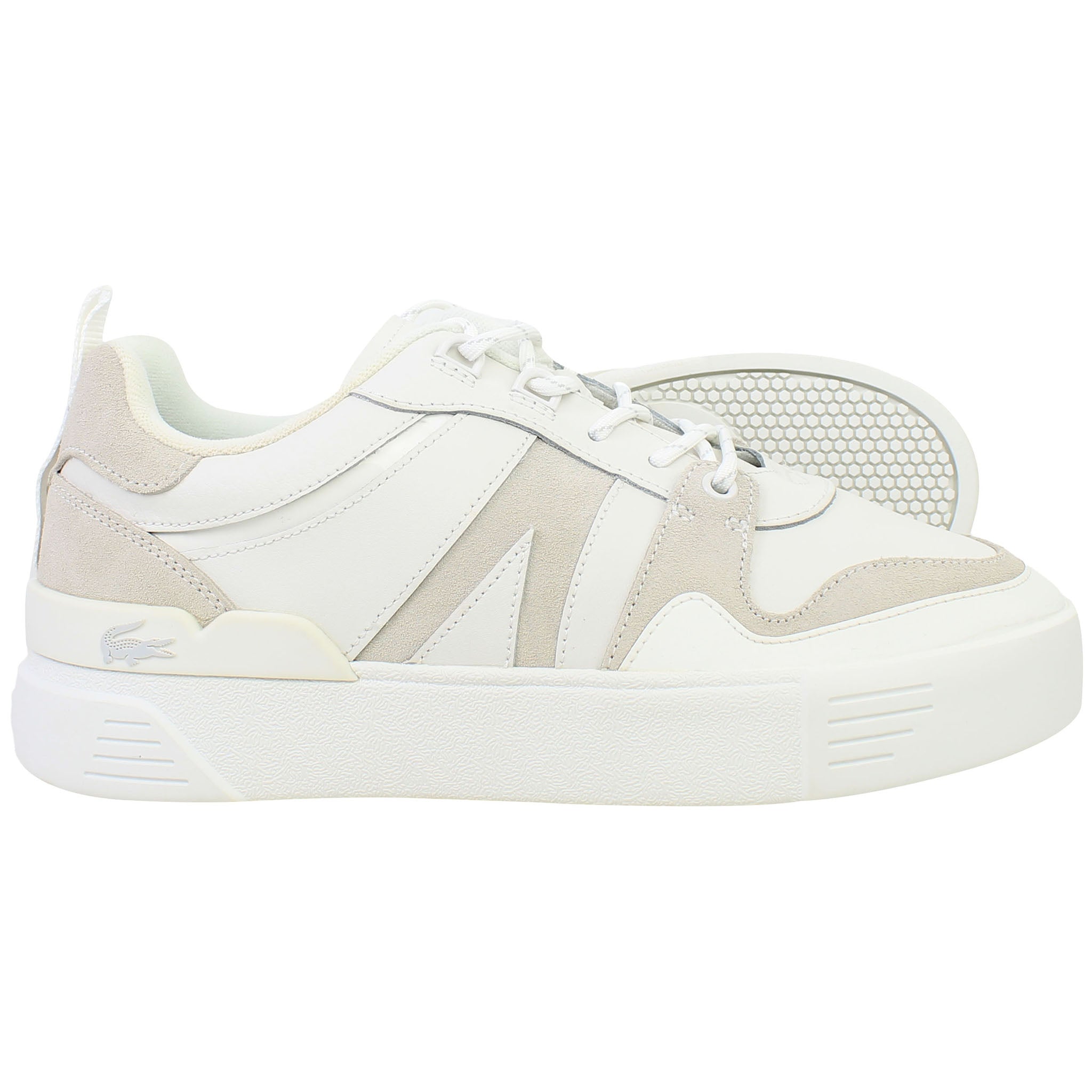 Lacoste L002 0722 1 CFA Womens White Trainers