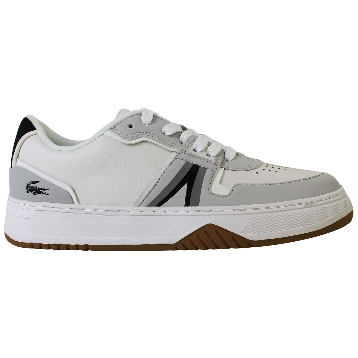 Lacoste L001 0722 1 Womens White/Grey Trainers