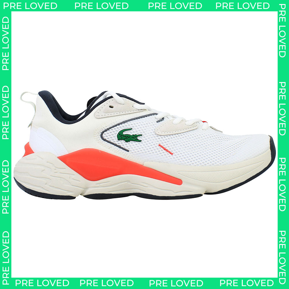 Lacoste Aceshot 0722 1 SMA Mens Off White Trainers NO BOX