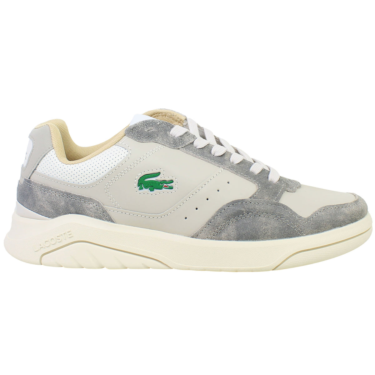 Lacoste Game Advance Luxe 2222 SMA Mens Grey Trainers