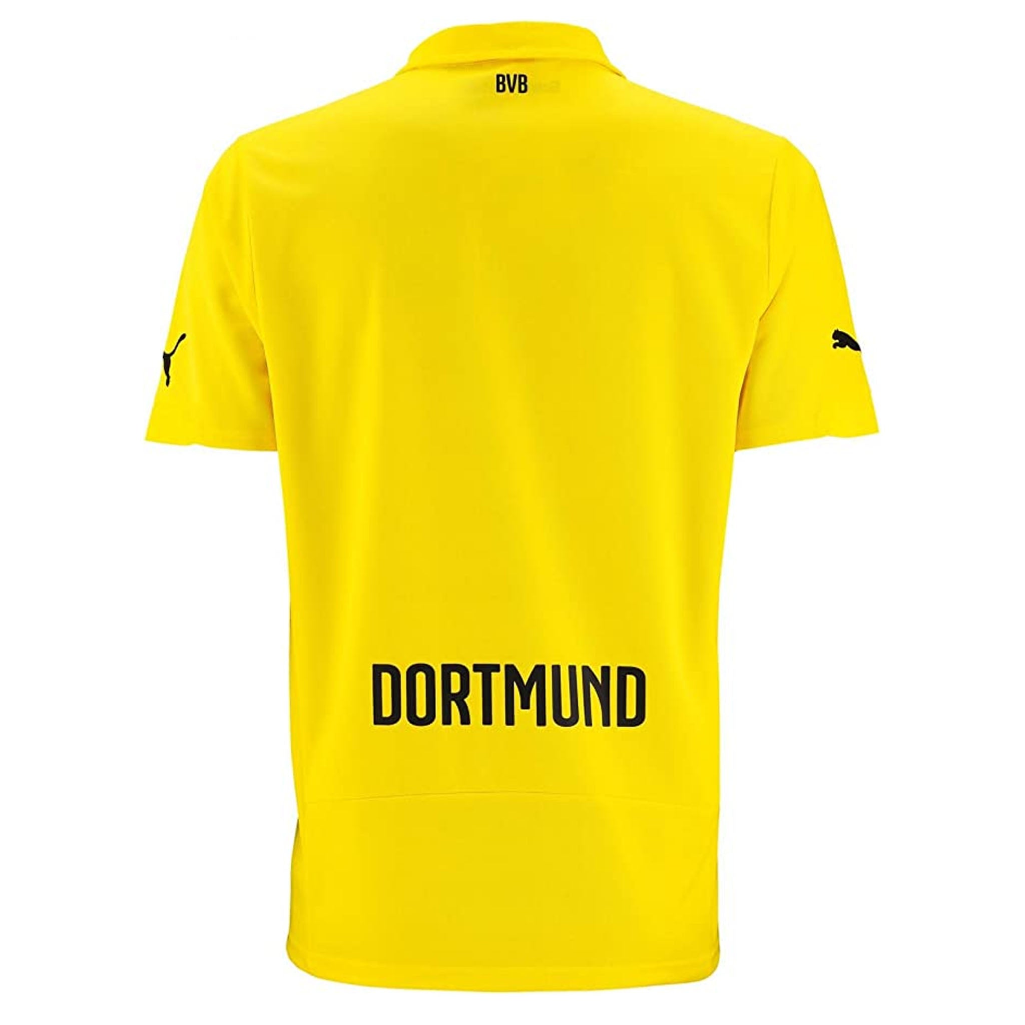 Puma Borussia Dortmund Replica Jersey Short Sleeve Yellow Mens T-Shirt 745889 YELLOW