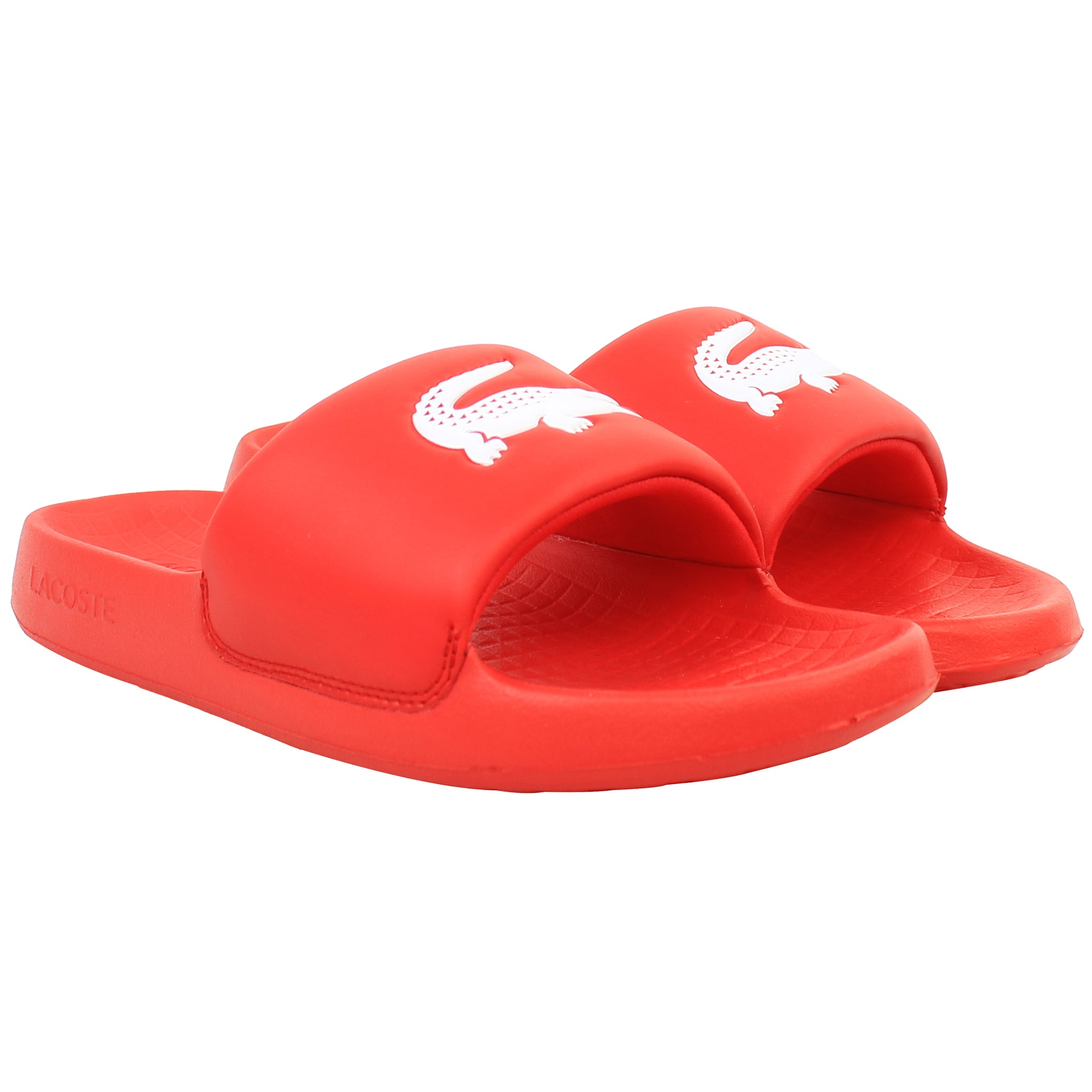 Lacoste Serve Slide 1.0 123 1 CMA Mens Red Sliders