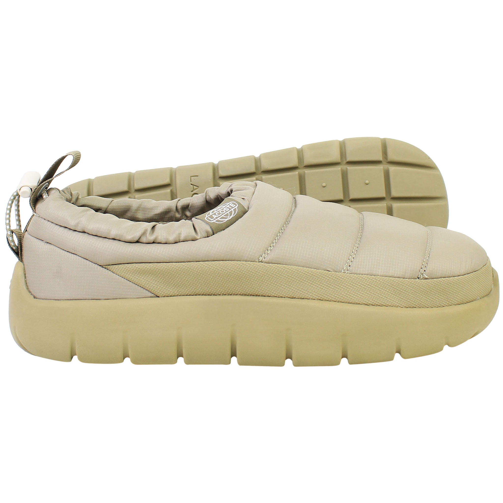 Lacoste Serve 223 1 CMA Mens Beige Slippers