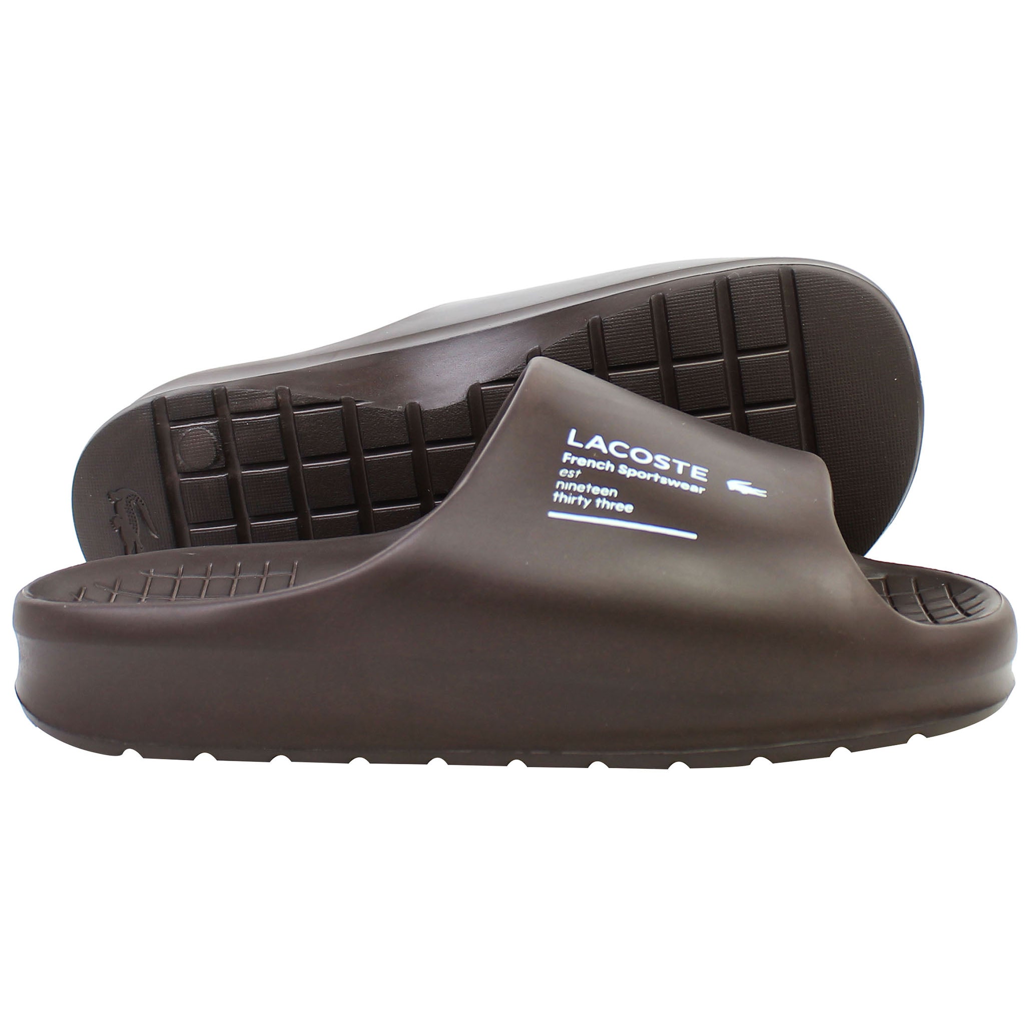 Lacoste Serve Slide 2.0 223 2 CMA Mens Brown Sliders