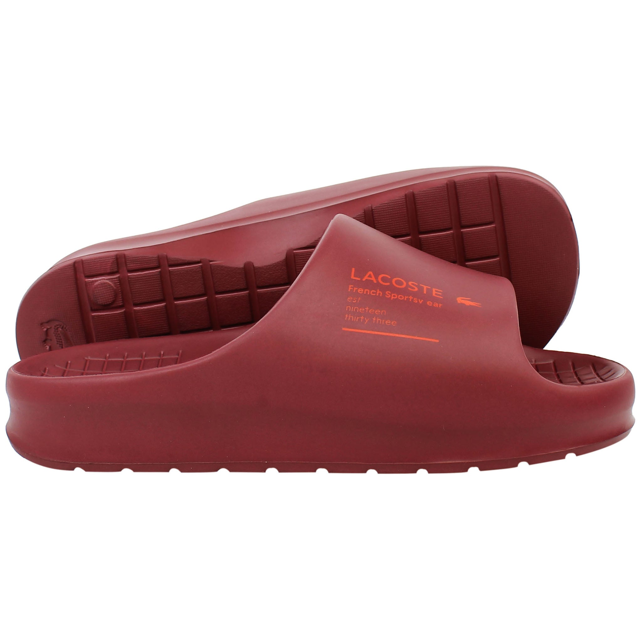 Lacoste Serve Slide 2.0 223 2 CMA Mens Red Sliders