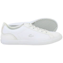 Lacoste Lerond 2223 1 JD Kids White Trainers