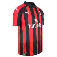 Puma AC Milan Home Kids Red/Black Football Shirt