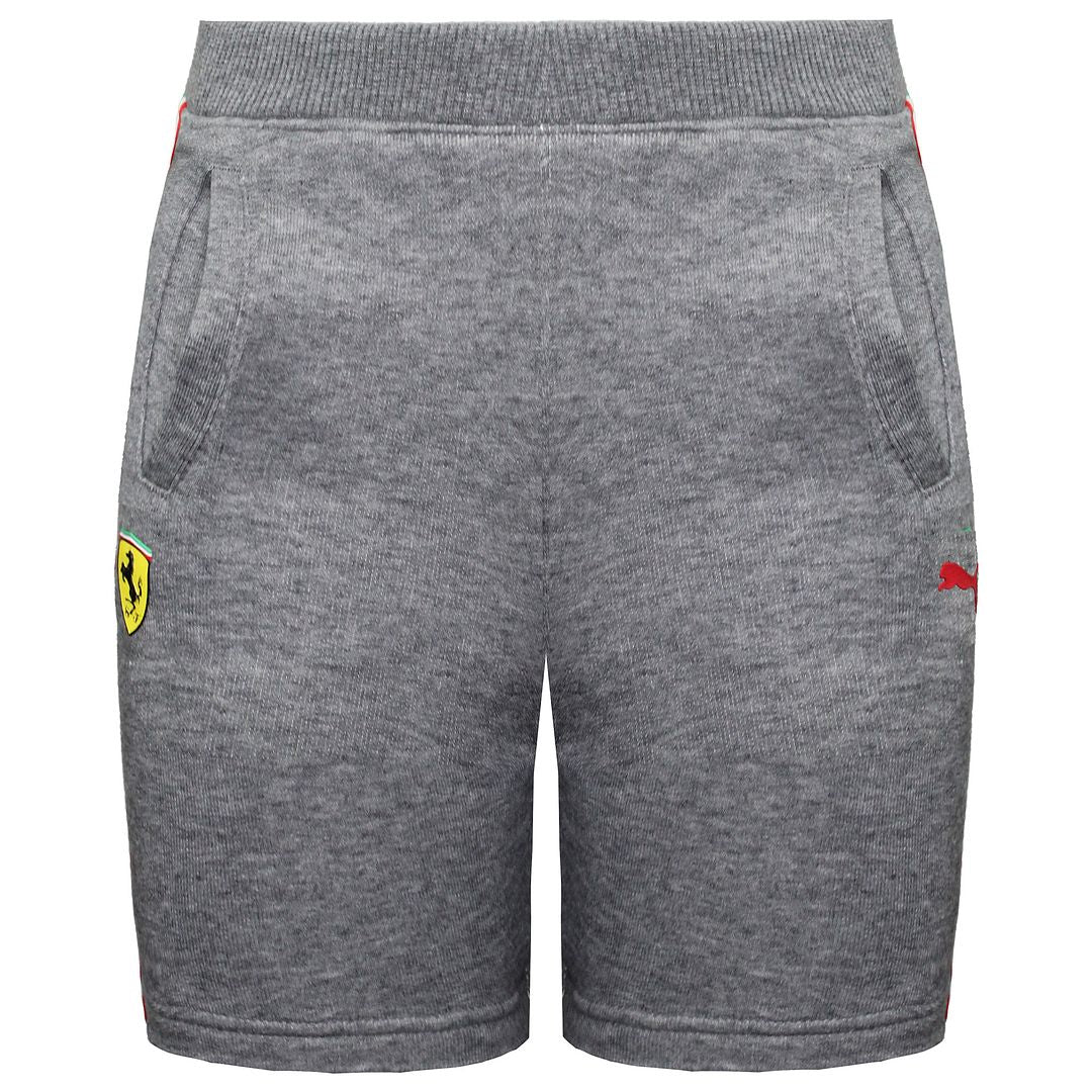 Puma x Scuderia Ferrari Kids Grey Shorts