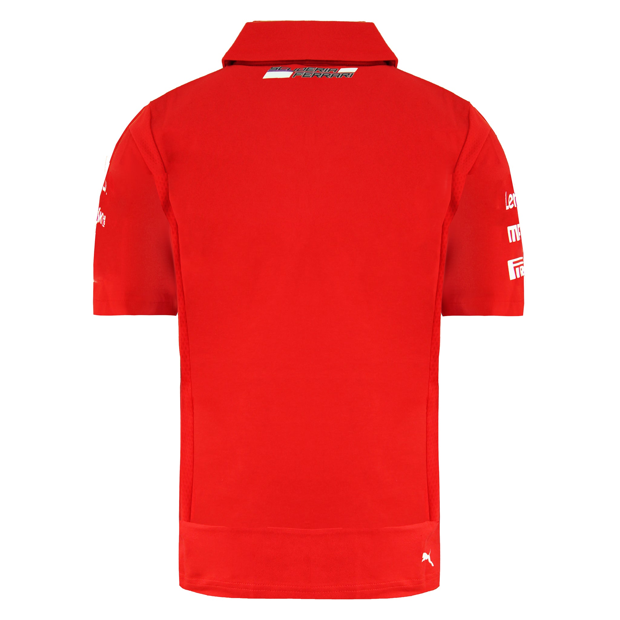 Puma Scuderia Ferrari Kids Red Polo Shirt