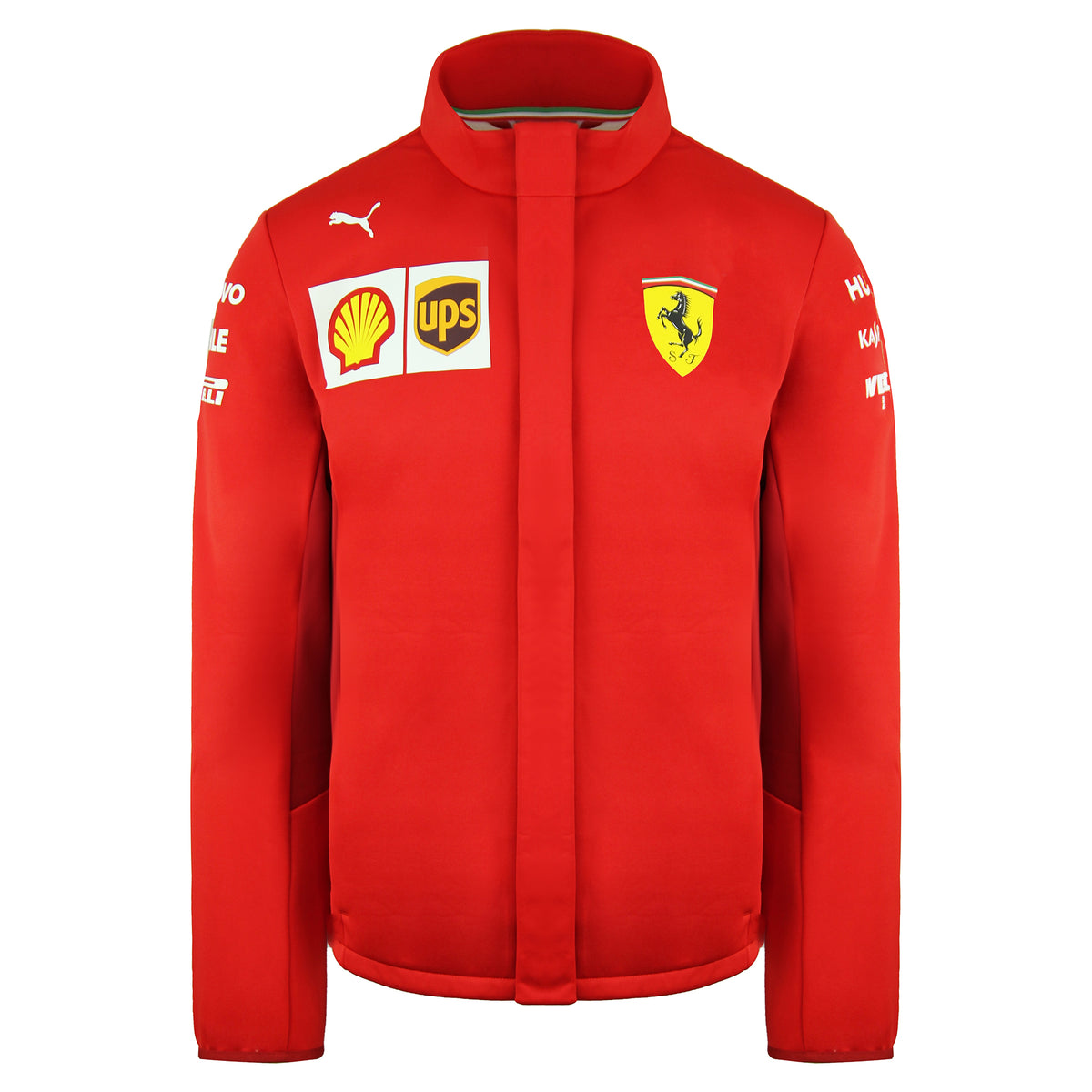 Puma Scuderia Ferrari Red Mens Softshell Jacket