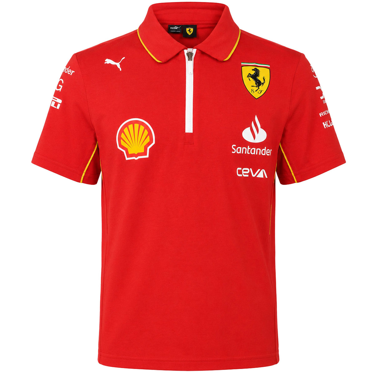 Puma x Scuderia Ferrari Team Kids Red Polo Shirt
