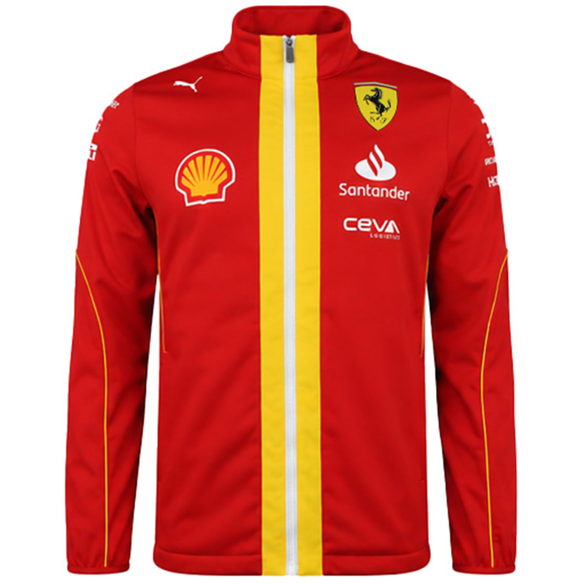 Puma x Scuderia Ferrari Team Mens Red Softshell Jacket