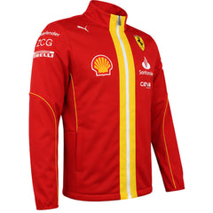 Puma x Scuderia Ferrari Team Mens Red Softshell Jacket