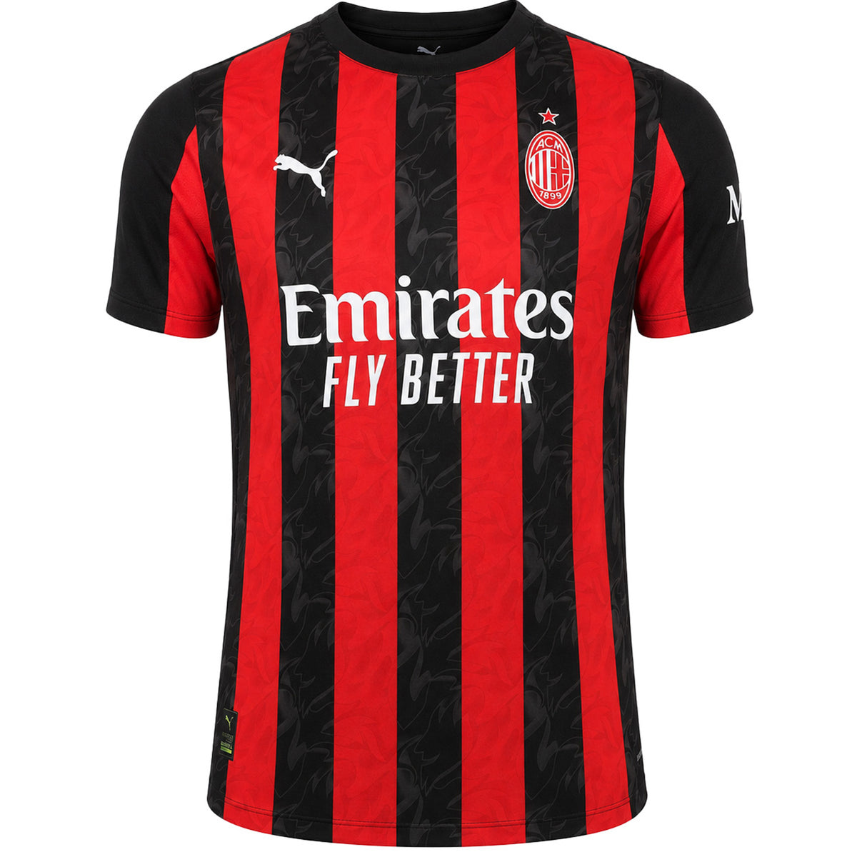 Puma AC Milan 25/26 Home Authentic Mens Red/Black Jersey