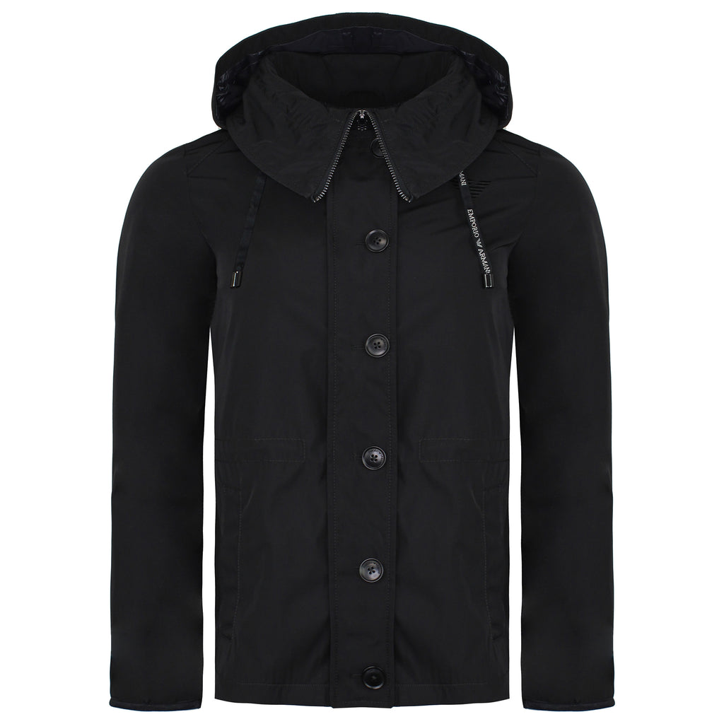 Emporio Armani Womens Black Jacket