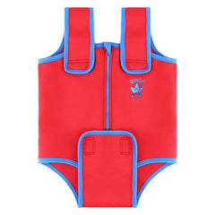 Speedo Sea Squad Red/Blue Kids Neoprene Swimsuit