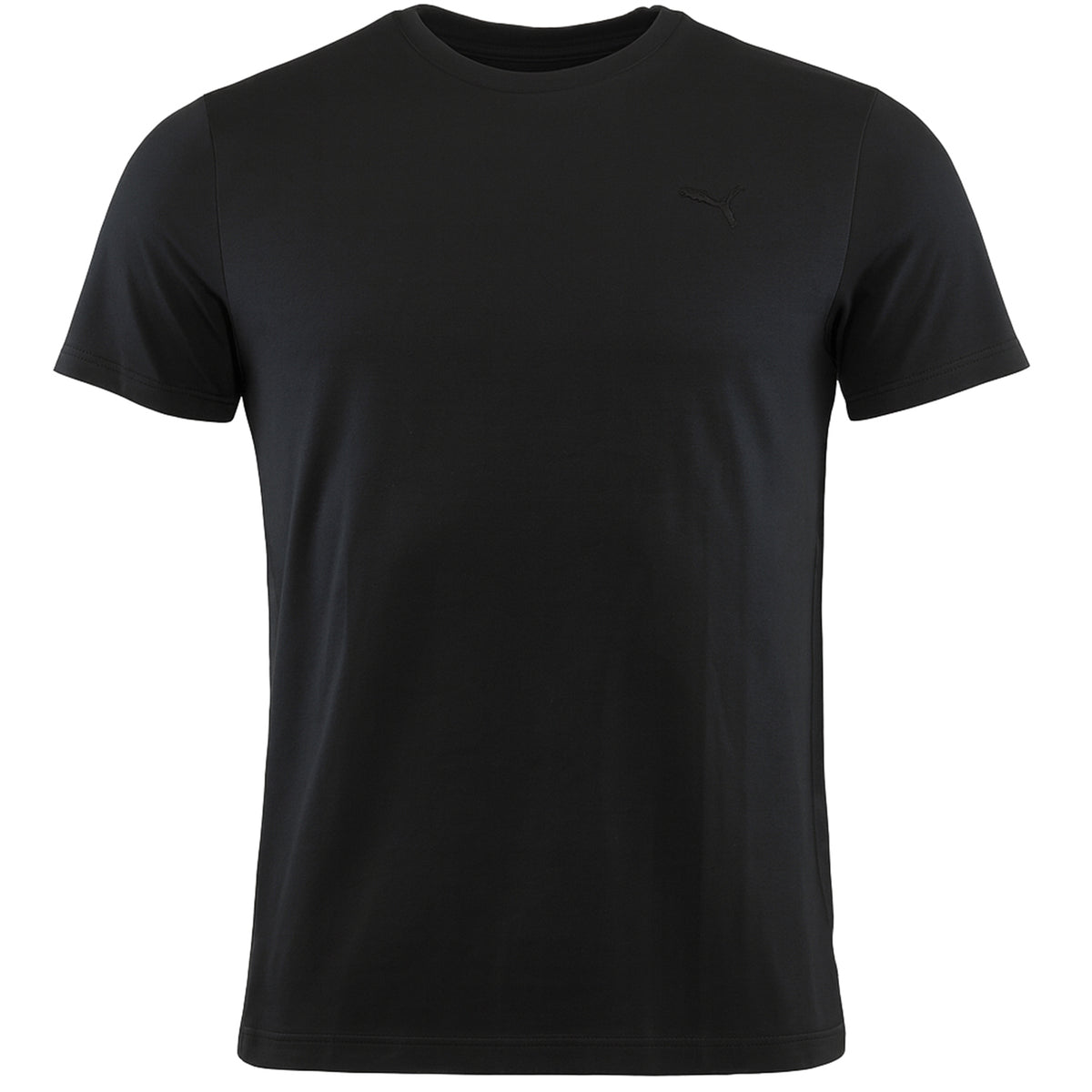 Puma Blank Mens Black T-Shirt