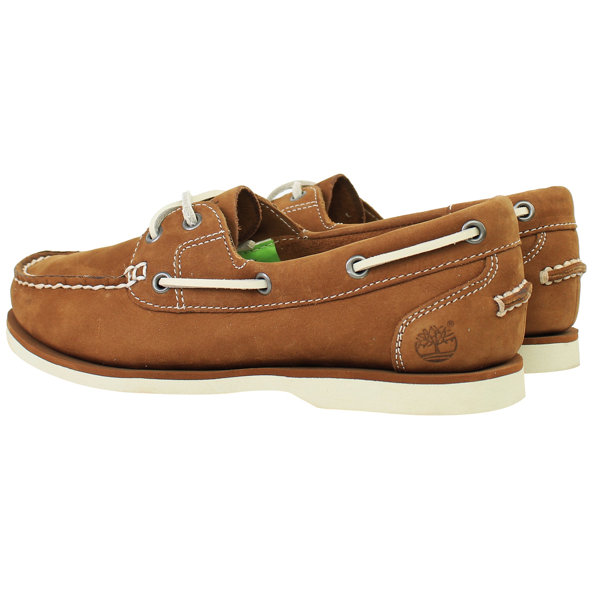 Timberland Amherst 2 Eye Womens Brown Boat Shoes