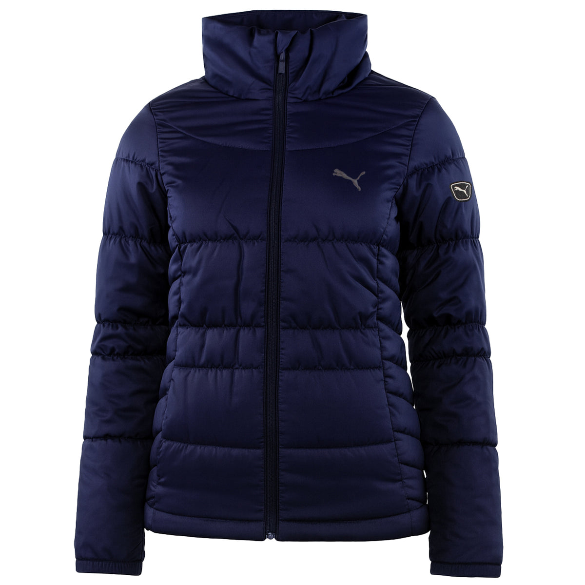 Puma Essential Womens Navy Padded Jacket