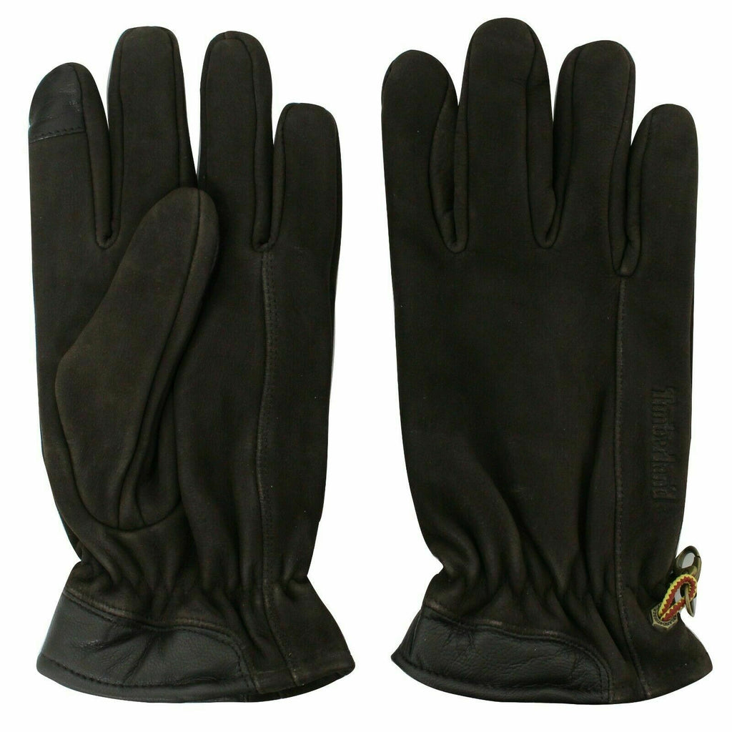 Timberland Seabrook Beach Touch Screen Mens Brown Leather Gloves