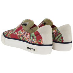 SeaVees Hawthorne Red Womens Plimsolls