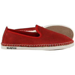 SeaVees Ocean Park Womens Red Plimsolls