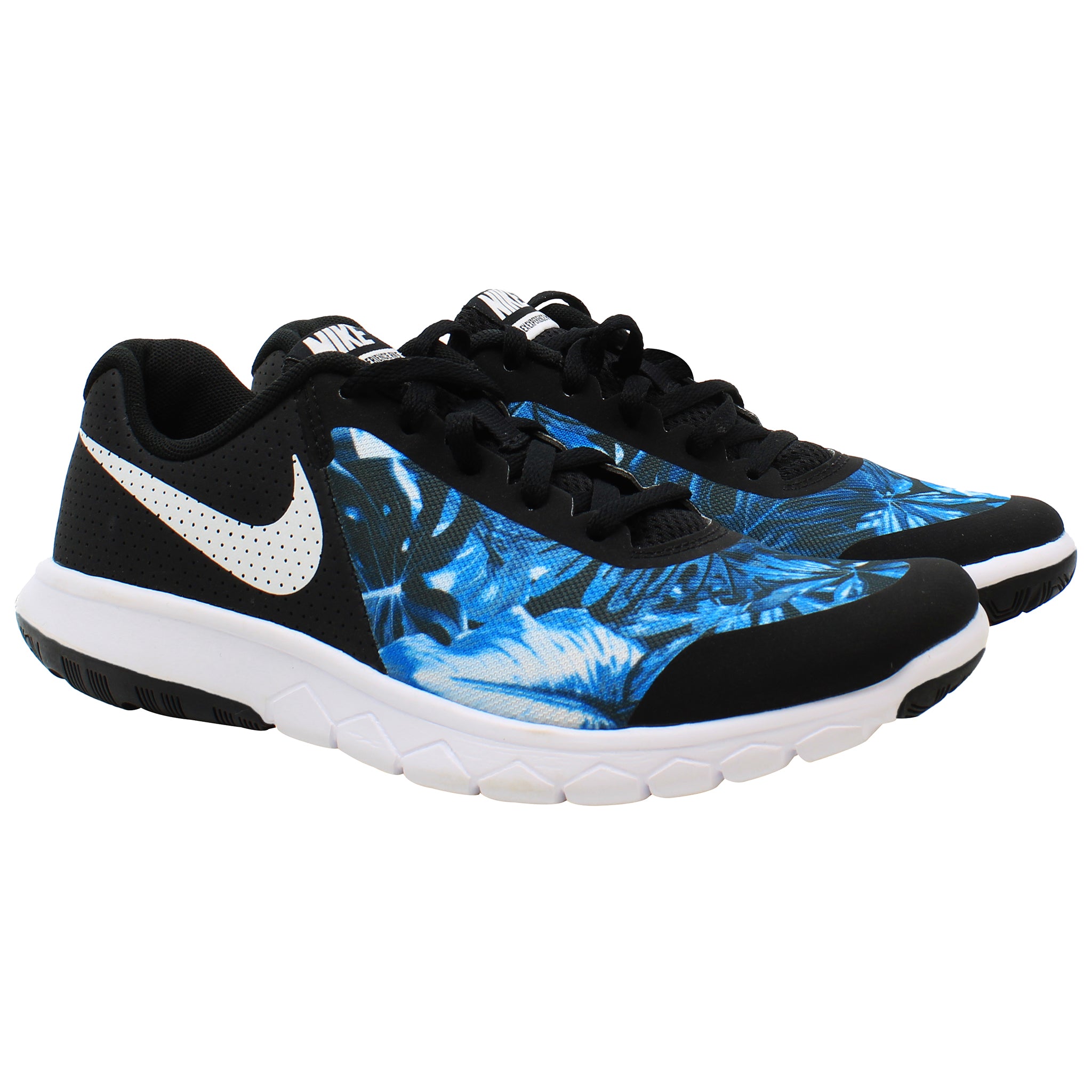 Nike Flex Experience 5 (GS) Kids Black/Blue Trainers