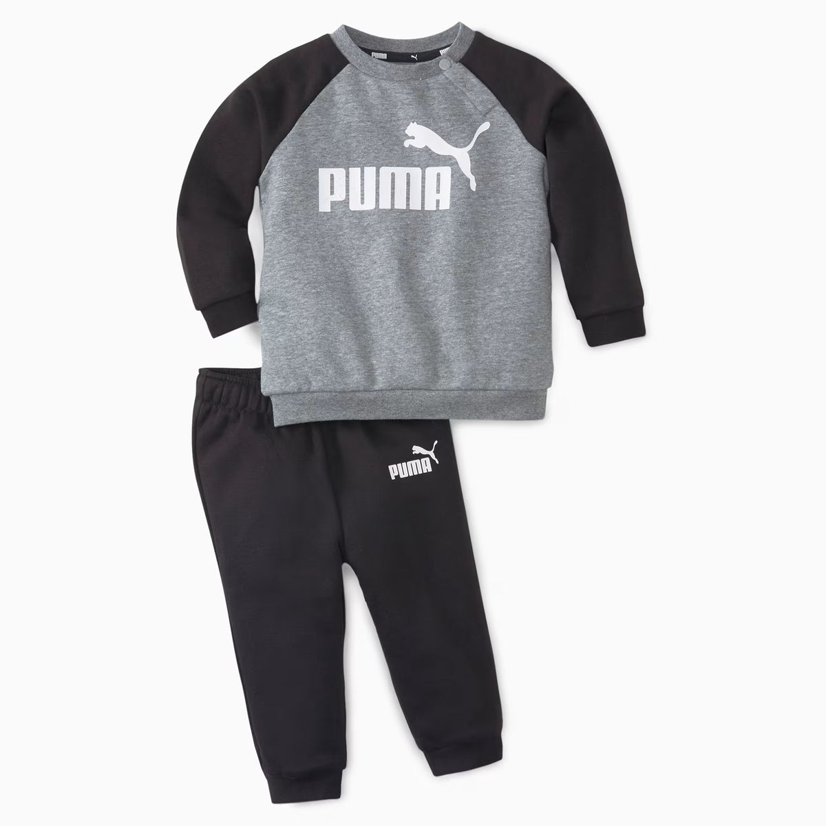 Puma Minicats Kids Black/Grey Tracksuit