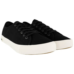 SeaVees Monterey Black Mens Plimsolls