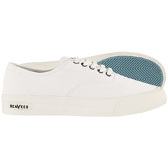 SeaVees Legend Mens White Plimsolls