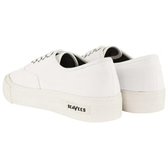 SeaVees Legend Mens White Plimsolls