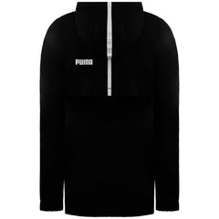 Puma Solid Mens Black Windbreaker Jacket