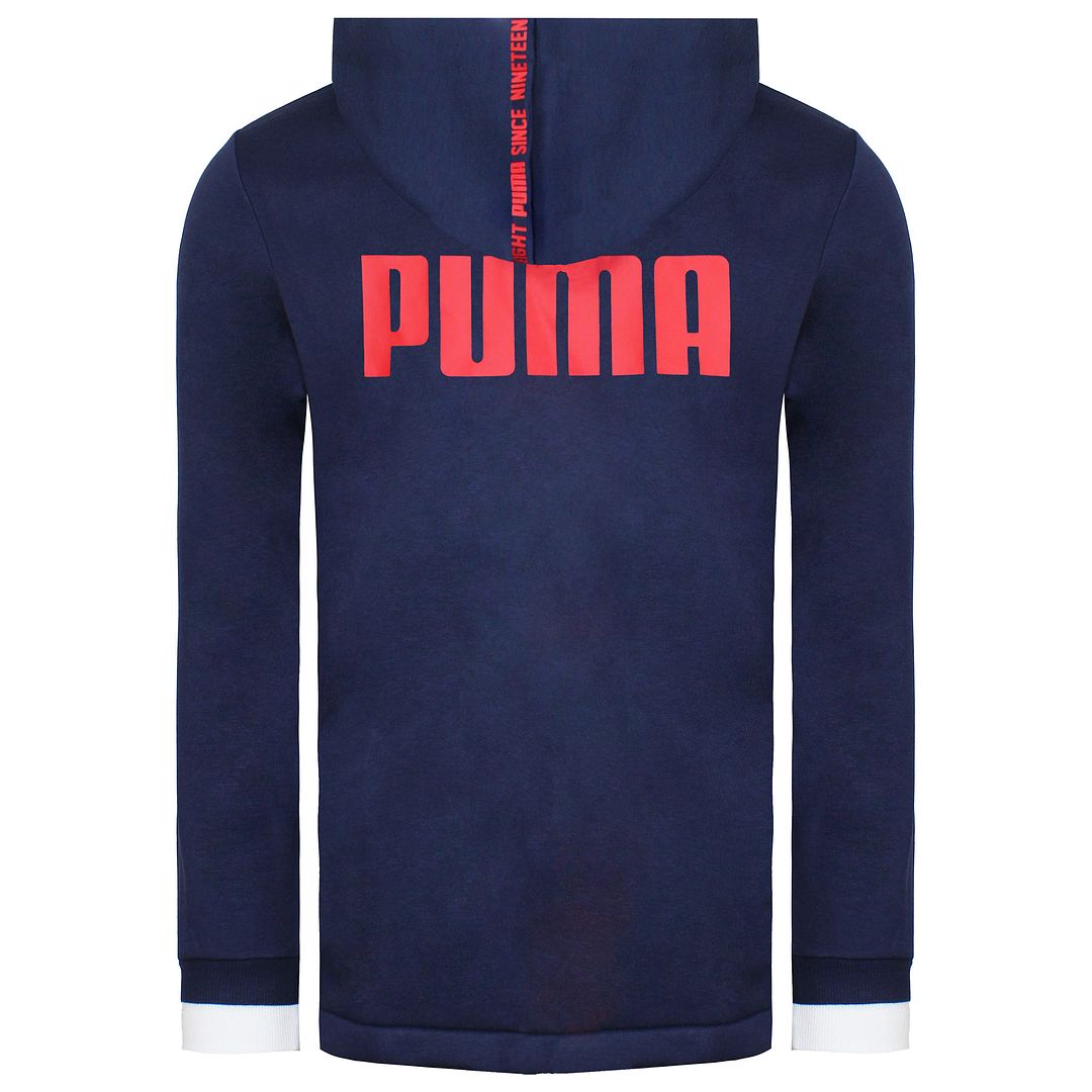 Puma Rebel Block Mens Navy Track Jacket