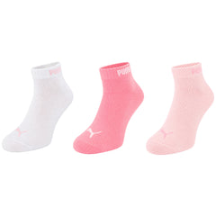 Puma 3-Pack Basic Quarter Assorted Socks