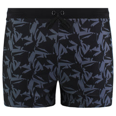 Speedo Valmilton Asht Mens Black/Grey Swimming Trunks