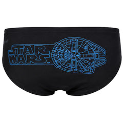 Speedo 7cm Placement Mens Black Swim Briefs