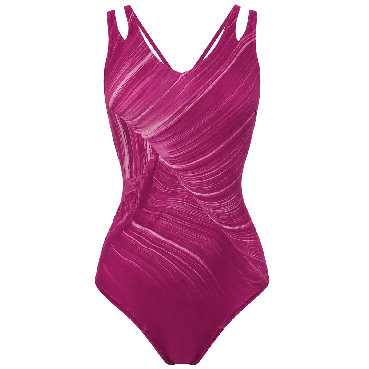 Speedo LuxePool Womens Purple Swimsuit