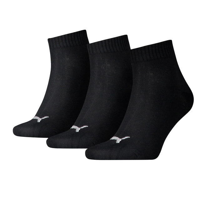 Puma 3-Pack Mens Black Shoe Liner Socks