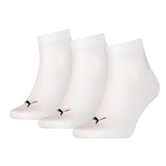 Puma 3-Pack Mens White Shoe Liner Socks